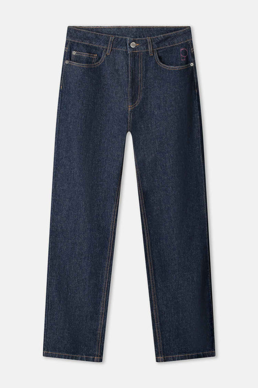 POM Amsterdam Jeans JEANS - Tapered Dark Blue
