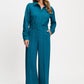 POM Amsterdam Jumpsuits COMBINAISON - Megan Teal Green