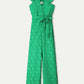 POM Amsterdam Jumpsuits COMBINAISON - Palm Green Jacquard