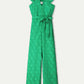 POM Amsterdam Jumpsuits COMBINAISON - Palm Green Jacquard