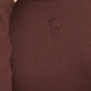 POM Amsterdam Longsleeves LONGSLEEVE - Rose Chocolate Brown