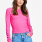 POM Amsterdam Longsleeves LONGSLEEVE - Rose Ultra Pink