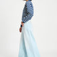 POM Amsterdam Longsleeves TOP - Lisa Striped Blue White