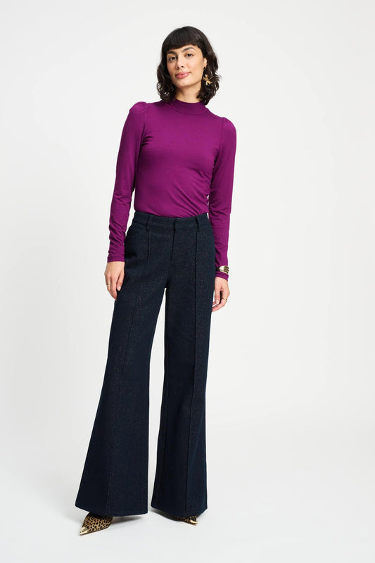 POM Amsterdam Pants Blue / 34 PANTALON - Dark Shimmer