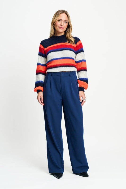 POM Amsterdam Pants Blue / 34 PANTALON - Marlou Eternal Blue