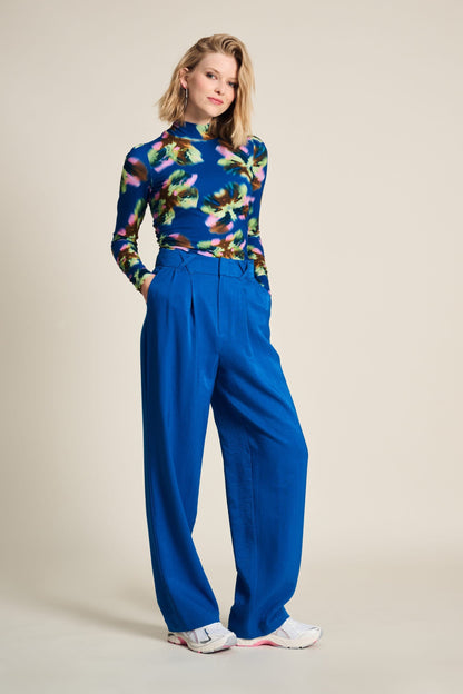 POM Amsterdam Pants Blue / 34 PANTALON - Shimmer Blue