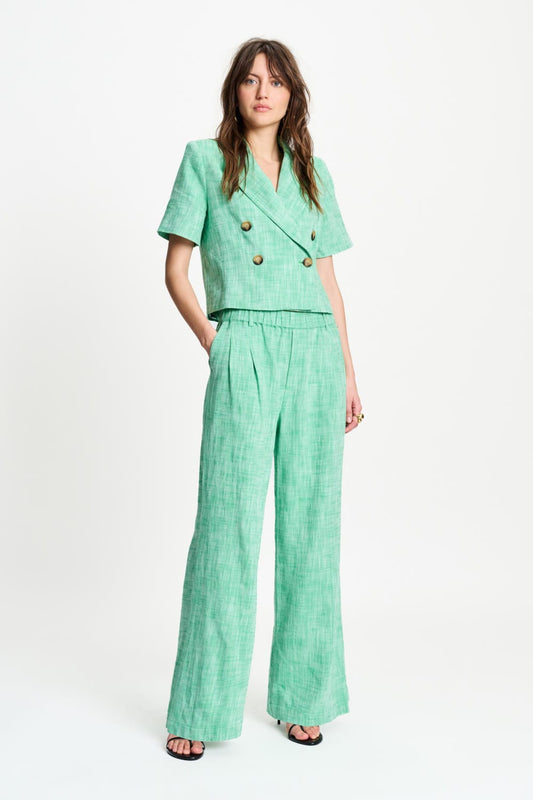 POM Amsterdam Pants Green / 34 PANTALON - Palm Green