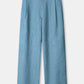POM Amsterdam Pants PANTALON - Bouclé Dawn Blue
