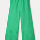POM Amsterdam Pants PANTALON - Broderie Anglaise Palm Green