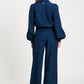 POM Amsterdam Pants PANTALON - Bubble Nightfall Blue
