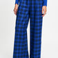 POM Amsterdam Pants PANTALON - Charlie Check Blue