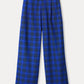 POM Amsterdam Pants PANTALON - Charlie Check Blue