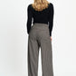 POM Amsterdam Pants PANTALON - Charlie Check Brown