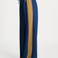 POM Amsterdam Pants PANTALON - Colourblock Nightfall Blue