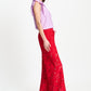 POM Amsterdam Pants PANTALON - Lace Bloom Red