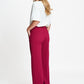 POM Amsterdam Pants PANTALON - Lara Burgundy Red
