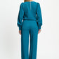 POM Amsterdam Pants PANTALON - Lara Teal Green