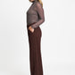 POM Amsterdam Pants PANTALON - Lola Chocolate Brown