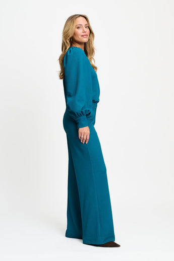 POM Amsterdam Pants PANTALON - Lola Teal Green