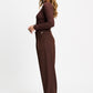 POM Amsterdam Pants PANTALON - Marlou Chocolate Brown