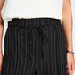 POM Amsterdam Pants PANTALON - Noir Striped