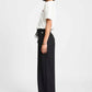 POM Amsterdam Pants PANTALON - Noir Striped