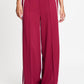 POM Amsterdam Pants PANTALON - Nora Burgundy Red