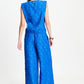 POM Amsterdam Pants PANTALON - Ocean Blue Jacquard