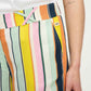 POM Amsterdam Pants PANTALON - Paradise Stripes Linen