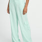 POM Amsterdam Pants PANTALON - Satin Fresh Mint