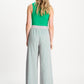 POM Amsterdam Pants PANTALON - Seersucker Green Pink