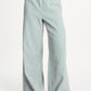 POM Amsterdam Pants PANTALON - Seersucker Green Pink