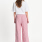 POM Amsterdam Pants PANTALON - Seersucker Red White