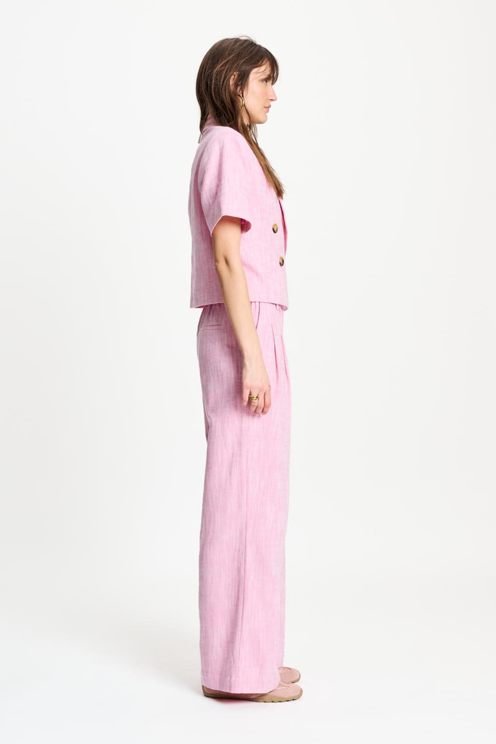 POM Amsterdam Pants PANTALON - Shell Pink