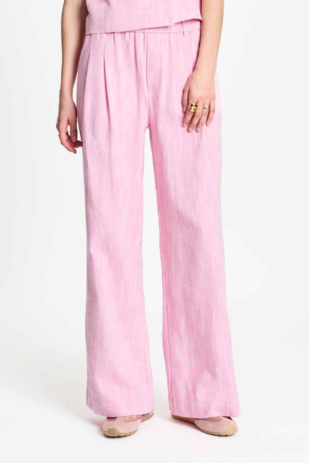 POM Amsterdam Pants PANTALON - Shell Pink