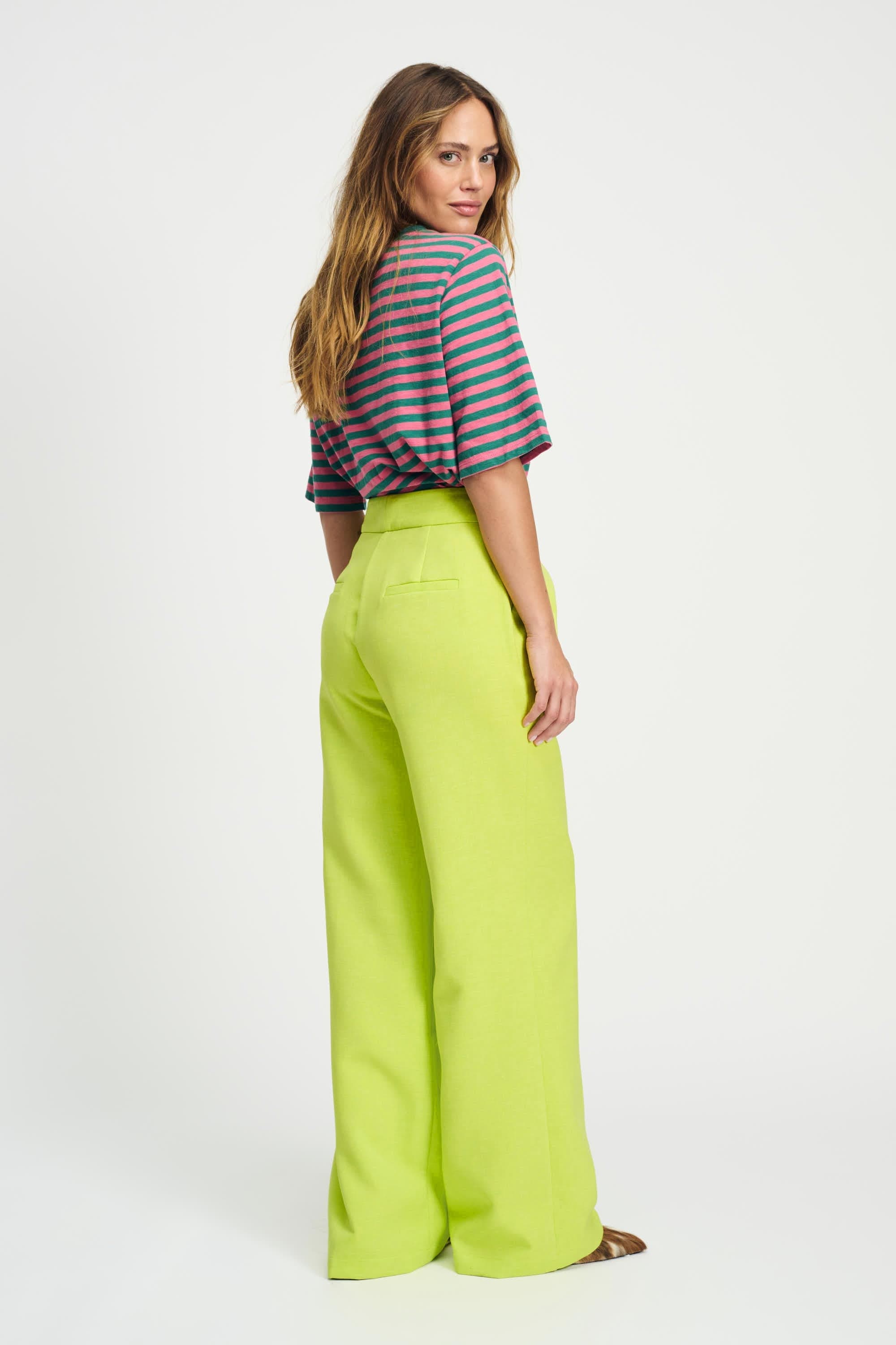 POM Amsterdam Pants PANTALON - Summer Lime