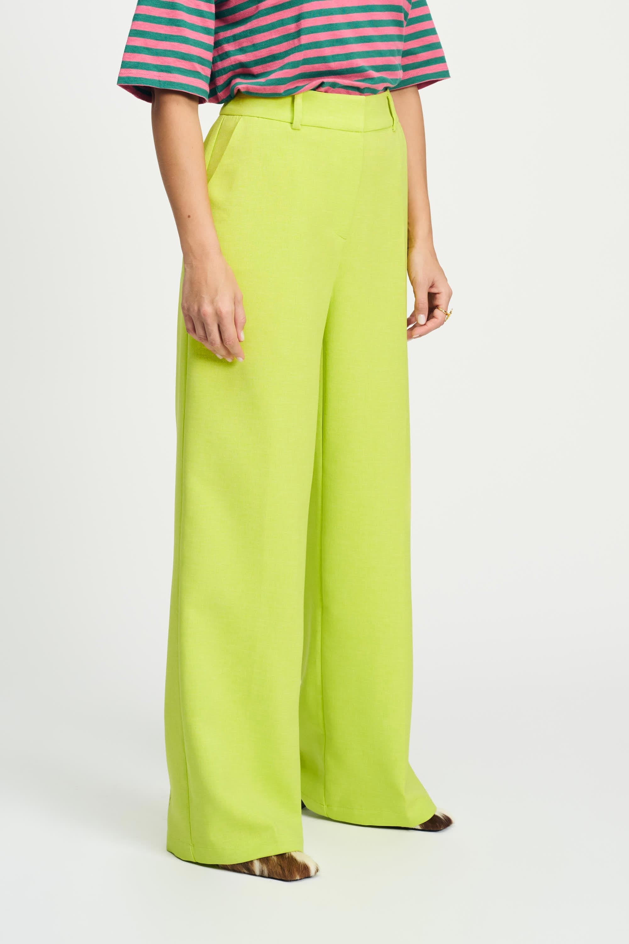 POM Amsterdam Pants PANTALON - Summer Lime