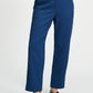 POM Amsterdam Pants PANTALON - Tapered Sapphire Blue