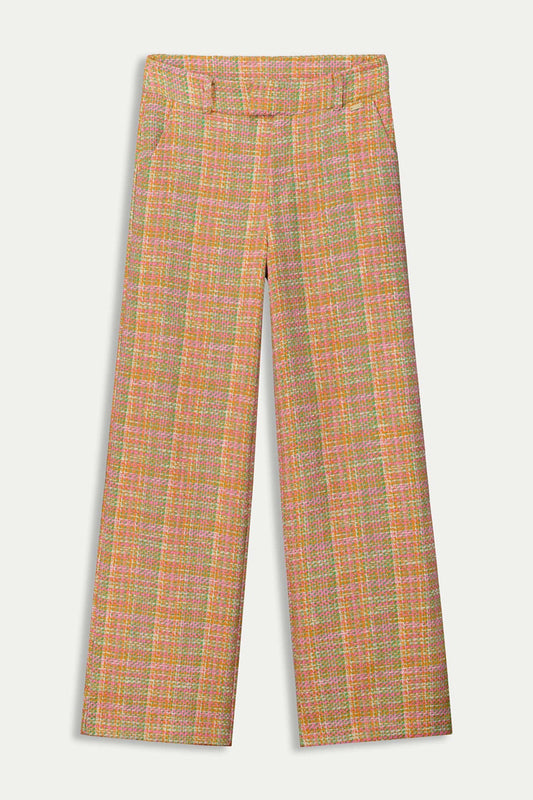 POM Amsterdam Pants PANTALON - Tweed Sunset