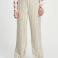 POM Amsterdam Pants PANTS - Striped Cream