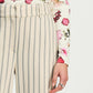 POM Amsterdam Pants PANTS - Striped Cream