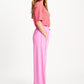 POM Amsterdam Pants TRACKPANTS - Colourblock Cheering Pink