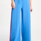 POM Amsterdam Pants TRACKPANTS - Striped Smashing Blue