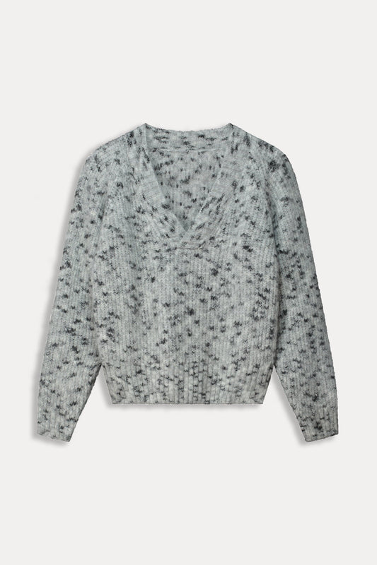 POM Amsterdam Pullovers PULL - Animal Grey