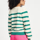 POM Amsterdam Pullovers PULL - Striped Fresh Green