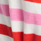 POM Amsterdam Pullovers PULL - Striped Pink Orange