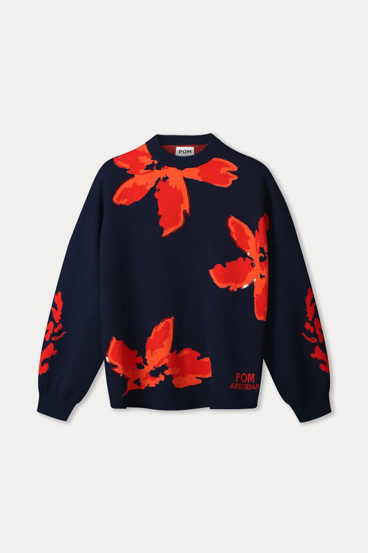 POM Amsterdam Pullovers PULLOVER - Alicia Bloom Rouge