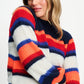 POM Amsterdam Pullovers PULLOVER - Faye Striped Blue