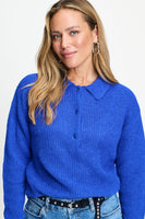 POM Amsterdam Pullovers PULLOVER - Puck Cobalt Blue