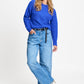 POM Amsterdam Pullovers PULLOVER - Puck Cobalt Blue